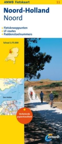NOORD HOLLAND NOORD FIETSKAART book