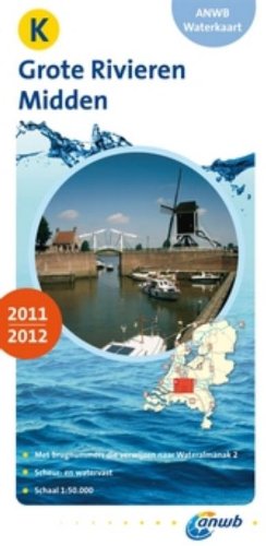 Grote Rivieren 2011/2012: Waterkaart K (ANWB waterkaart) book