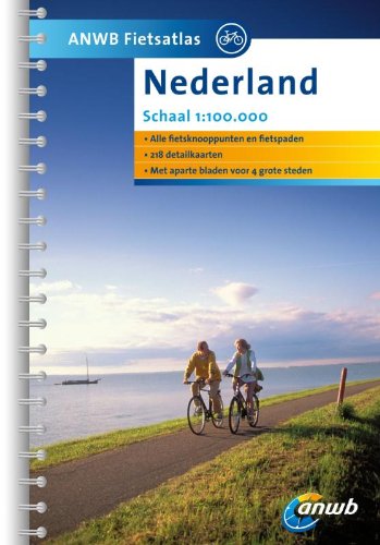 Fietsatlas nederland 1:100.000: schaal 1:100.000 Leisure, Home & Garden