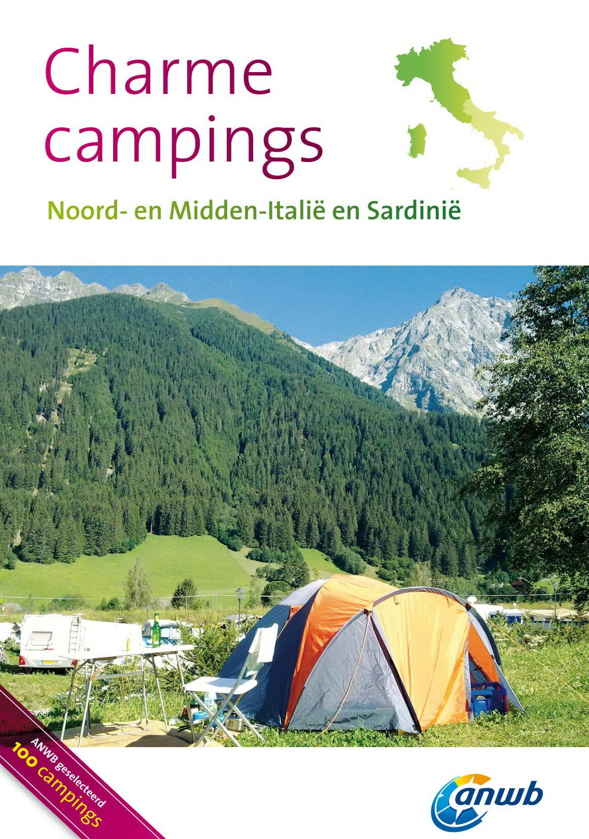 Charmecampings Noord- en Midden-Italië en Sardinië book
