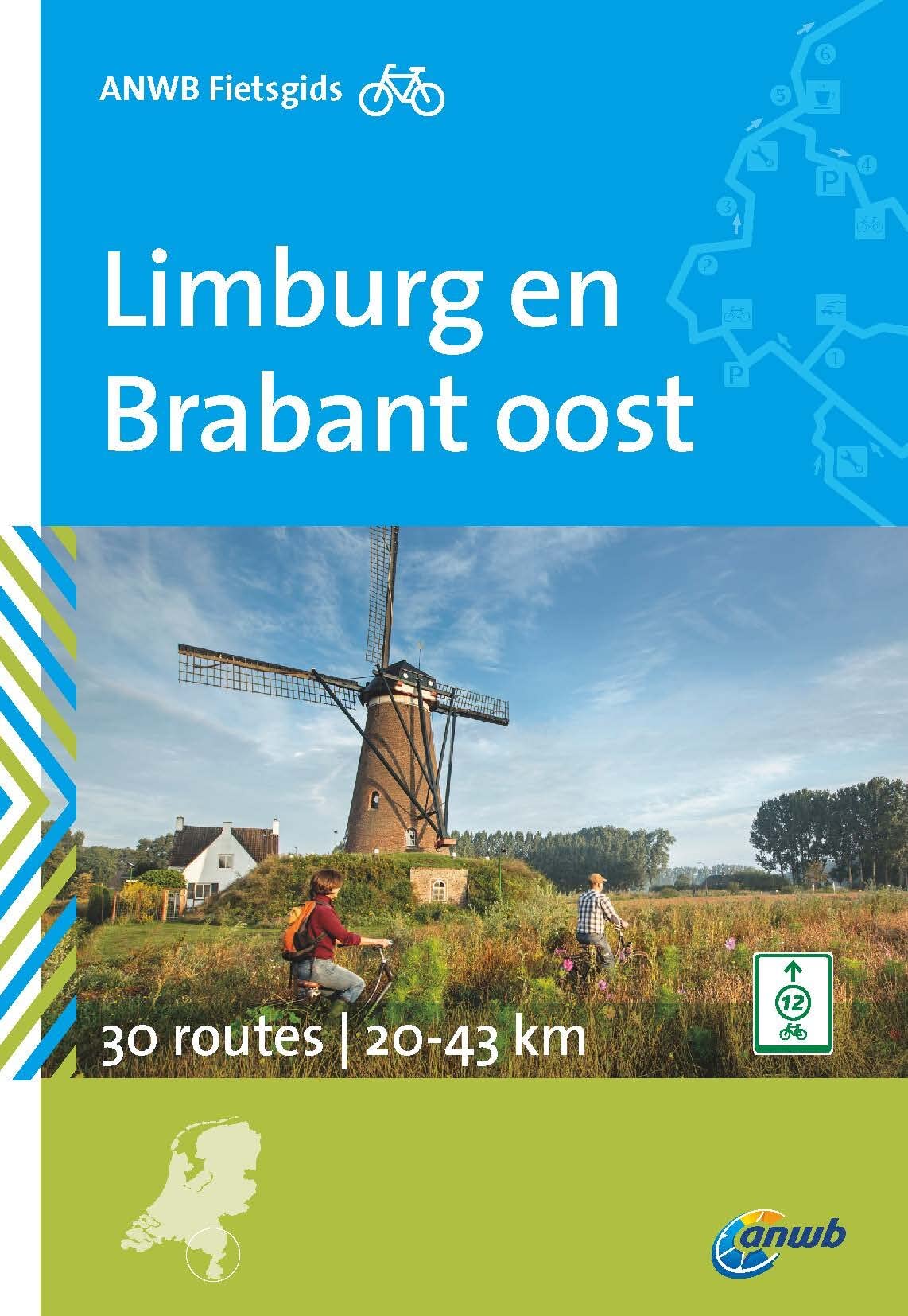 Limburg en Brabant Oost: 30 routes: 20-52 km (ANWB fietsgids (8)) Leisure, Home & Garden