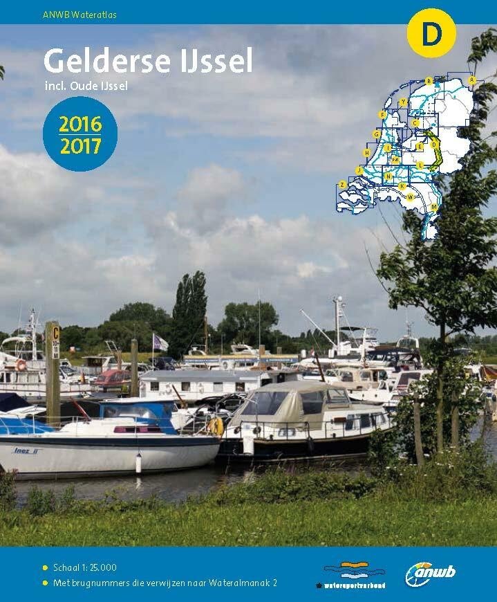 Wasseratlas D Gelderse Ijssel  1 : 25 000 Leisure & Fun