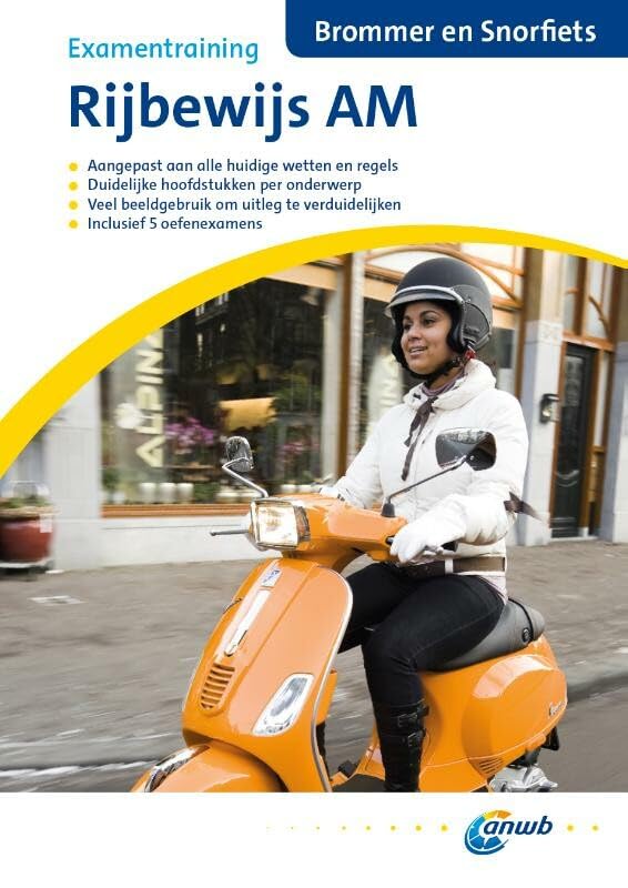Examentraining rijbewijs AM - brommer en snorfiets book