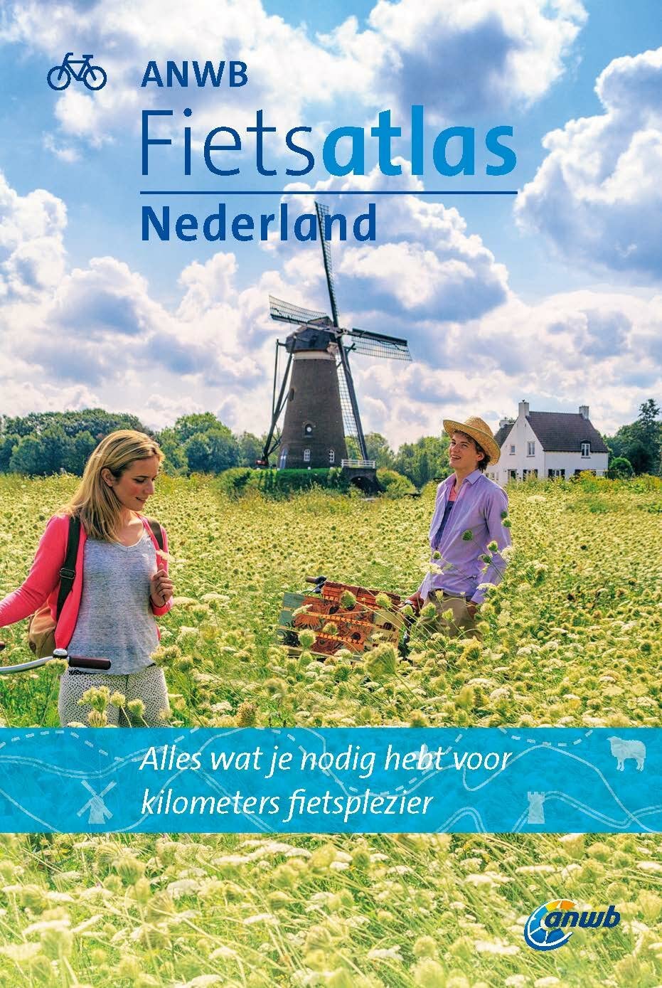 Fietsatlas Nederland 1:100 000 book