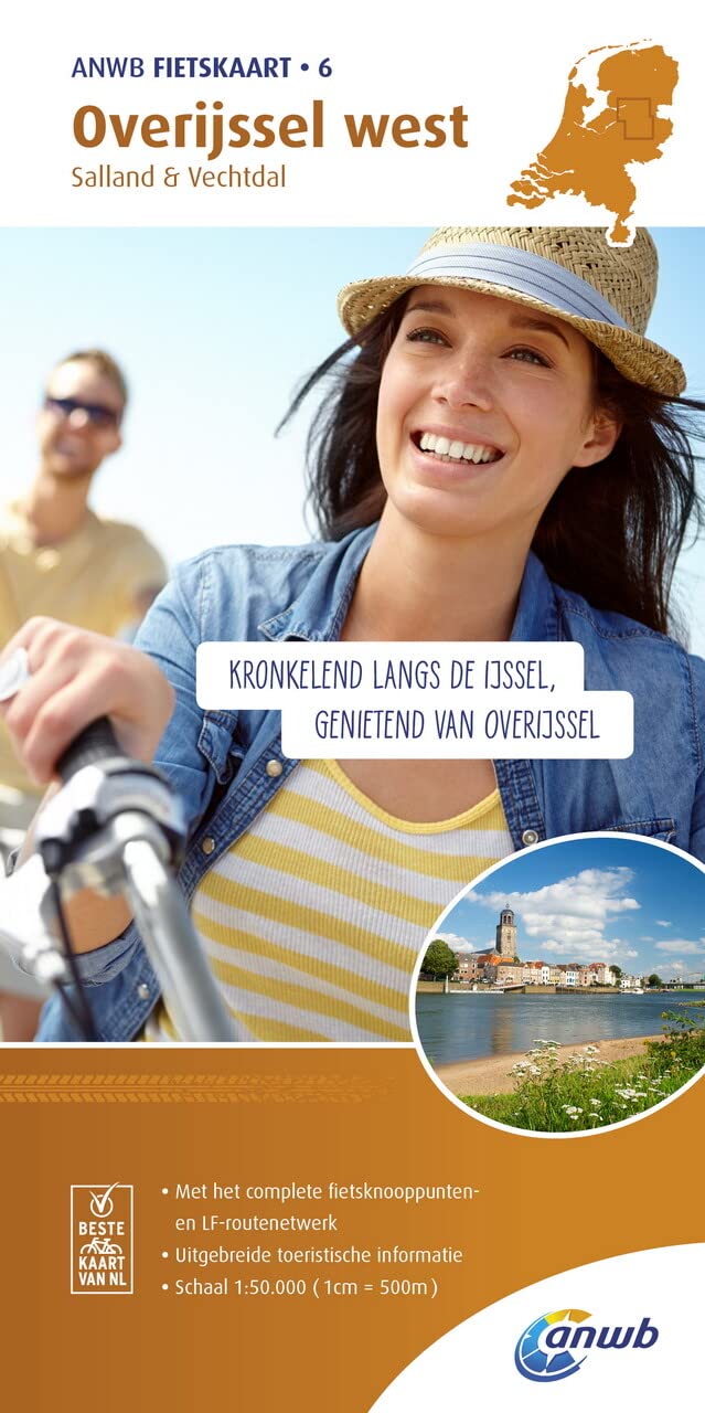 Radwanderkarte 06 Overijssel west,Salland & Vechtdal 1:50 000 Leisure, Home & Garden