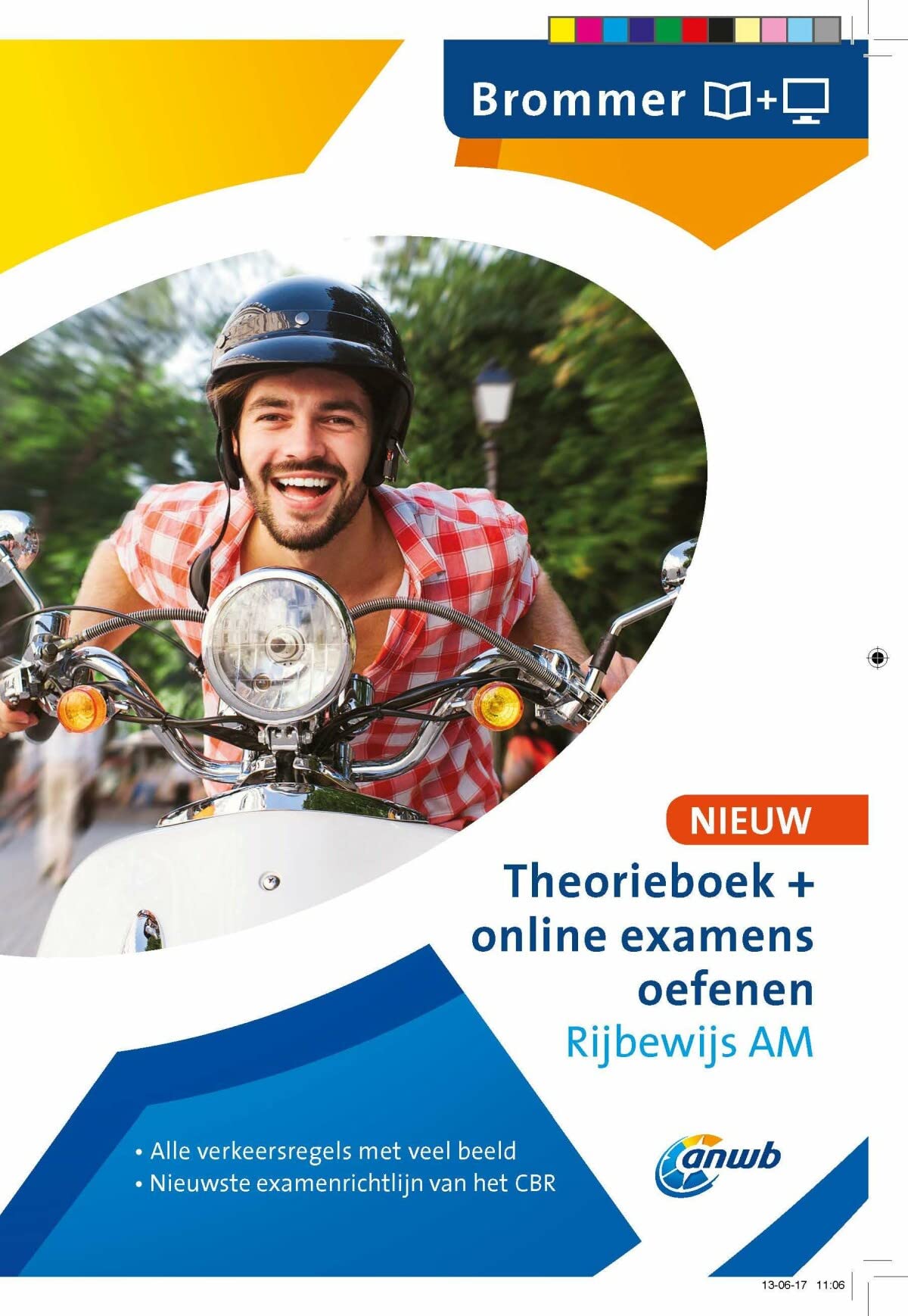 Theorieboek + online examens oefenen Rijbewijs AM book