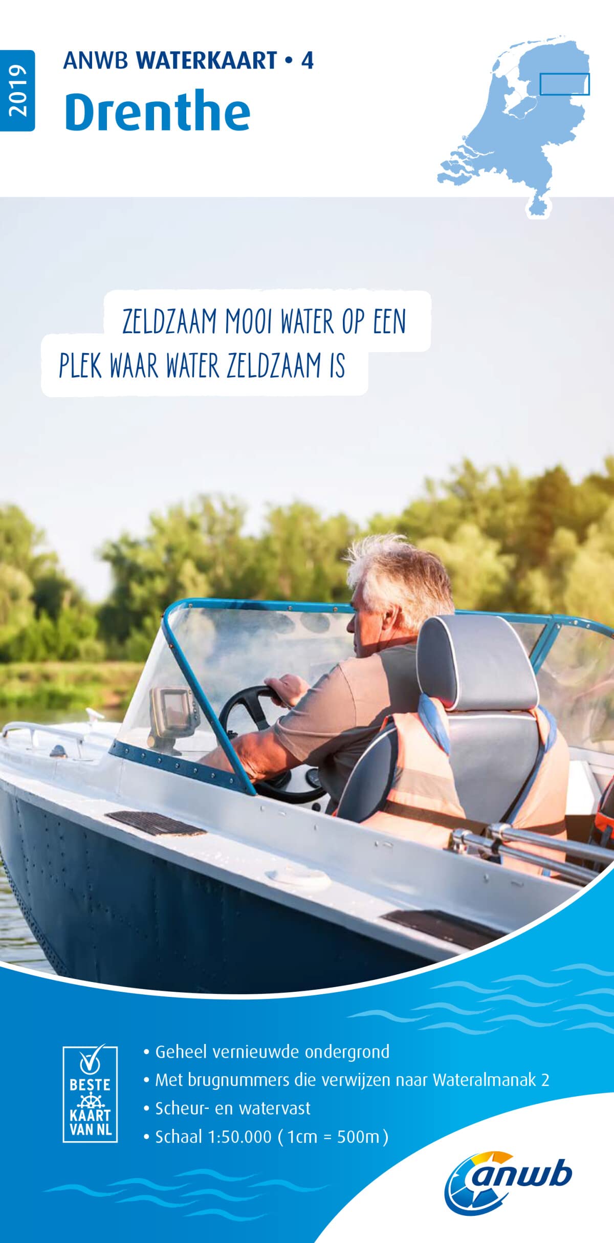 Waterkaart 04 Drenthe 1:50 000 book