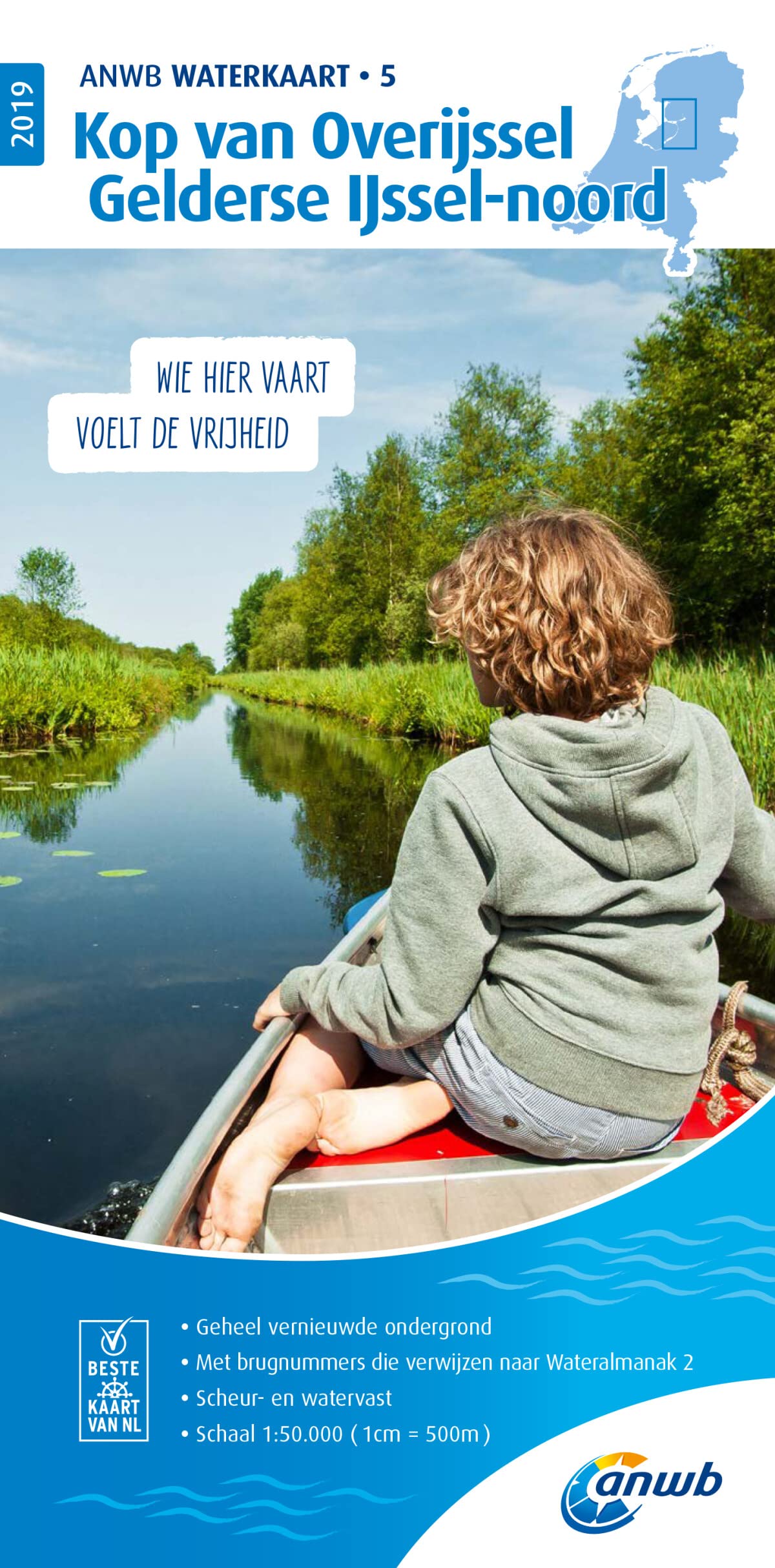 Waterkaart 05 Kop Overijssel Gelderse Ljssel-Noord 1:50000 book