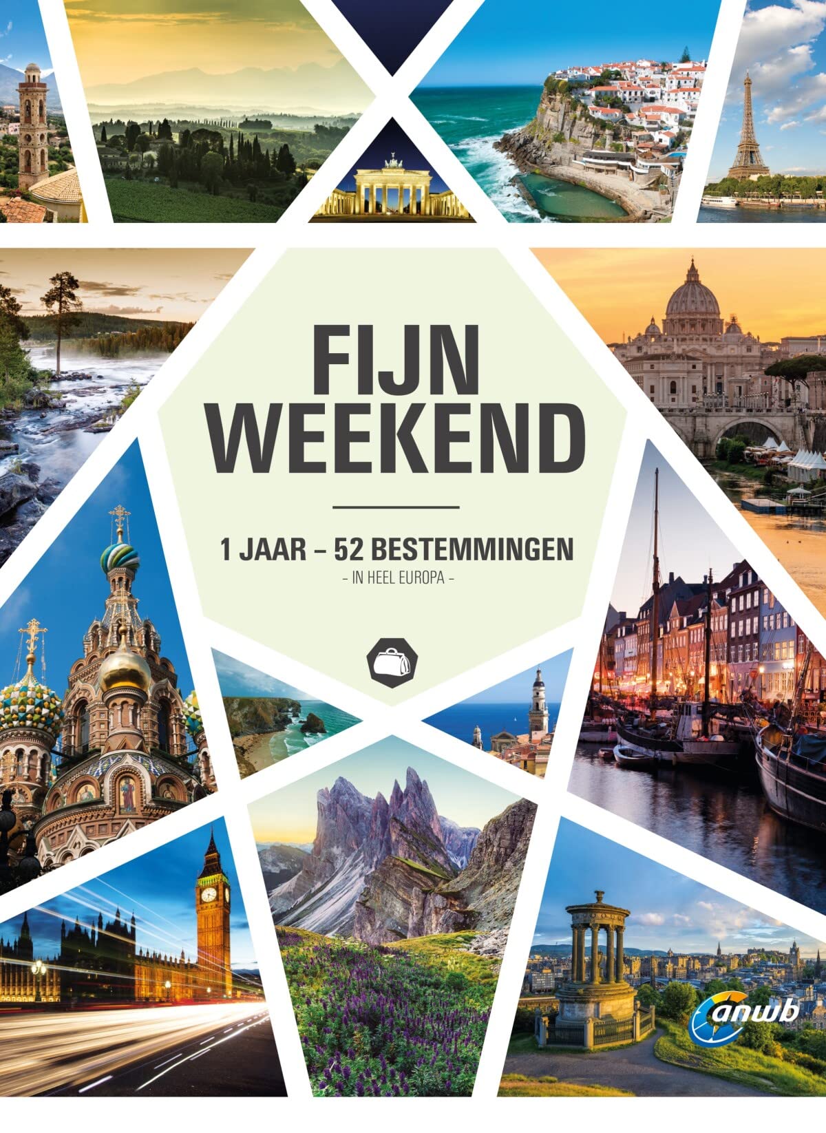 Fijn weekend: 1 jaar - 52 bestemmingen - in heel Europa Leisure, Home & Garden