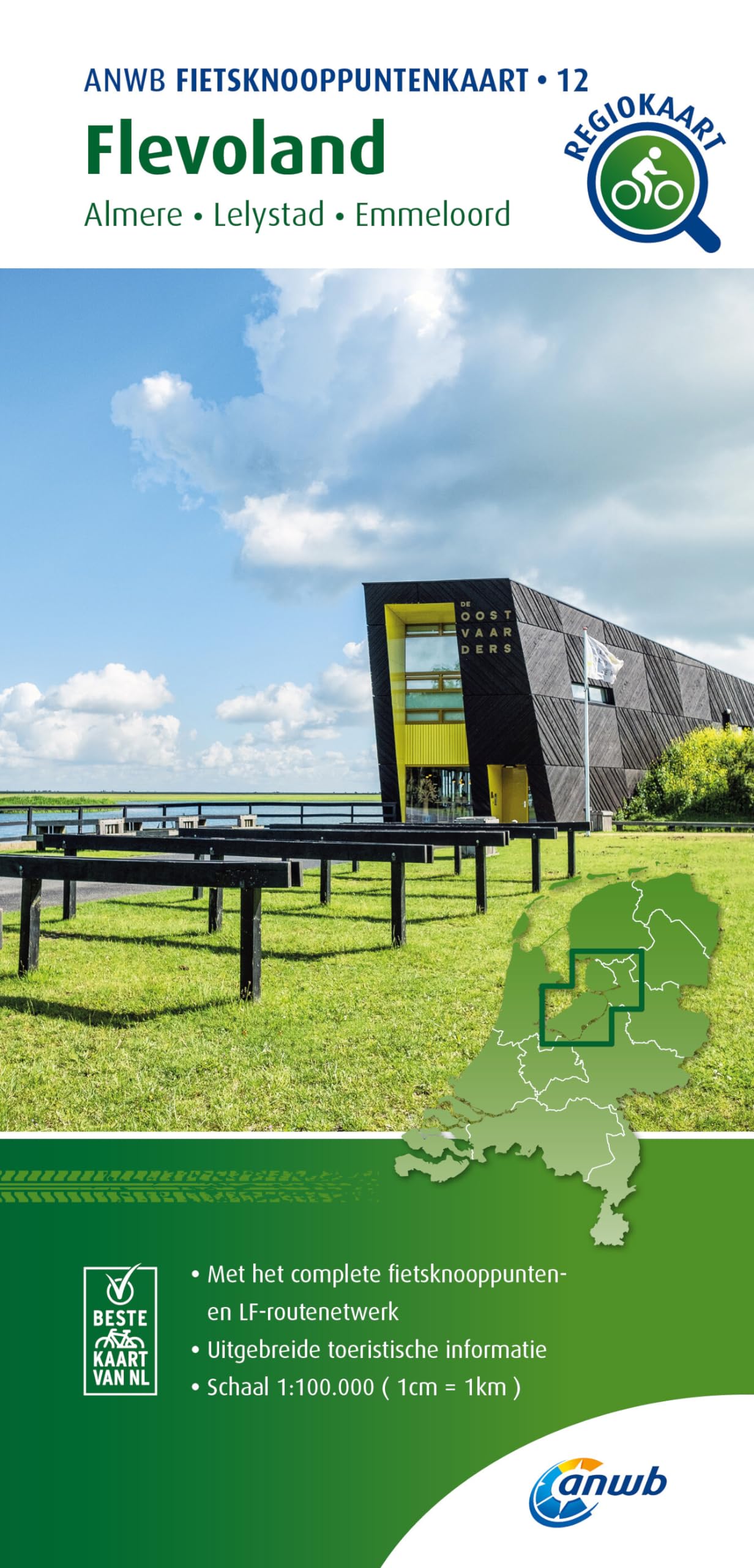 Flevoland (Almere / Lelystad / Emmeloord) 1:100 000 Leisure, Home & Garden