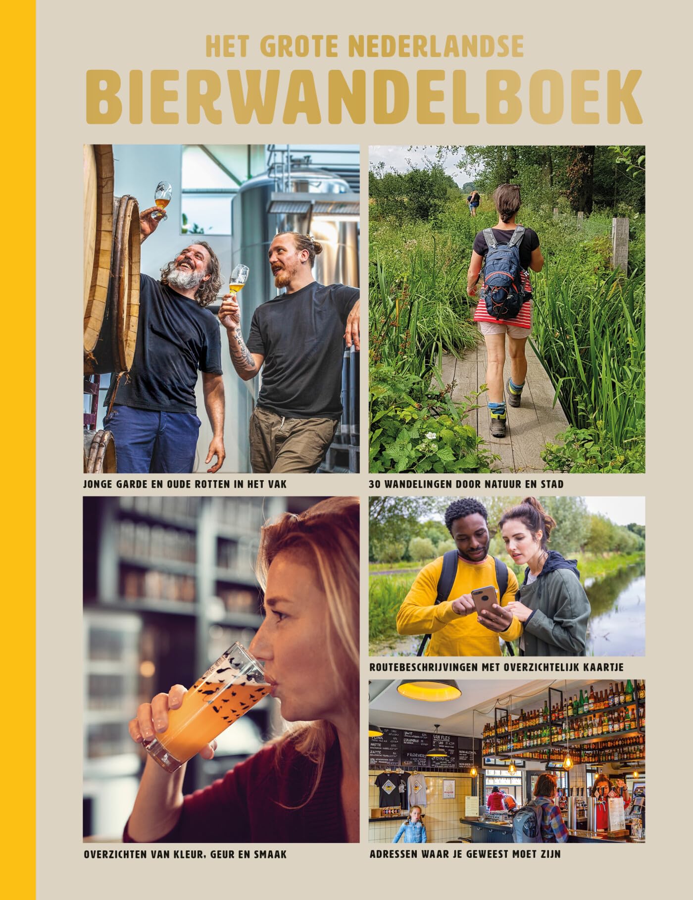 Het grote Nederlandse bierwandelboek - luxe editie book