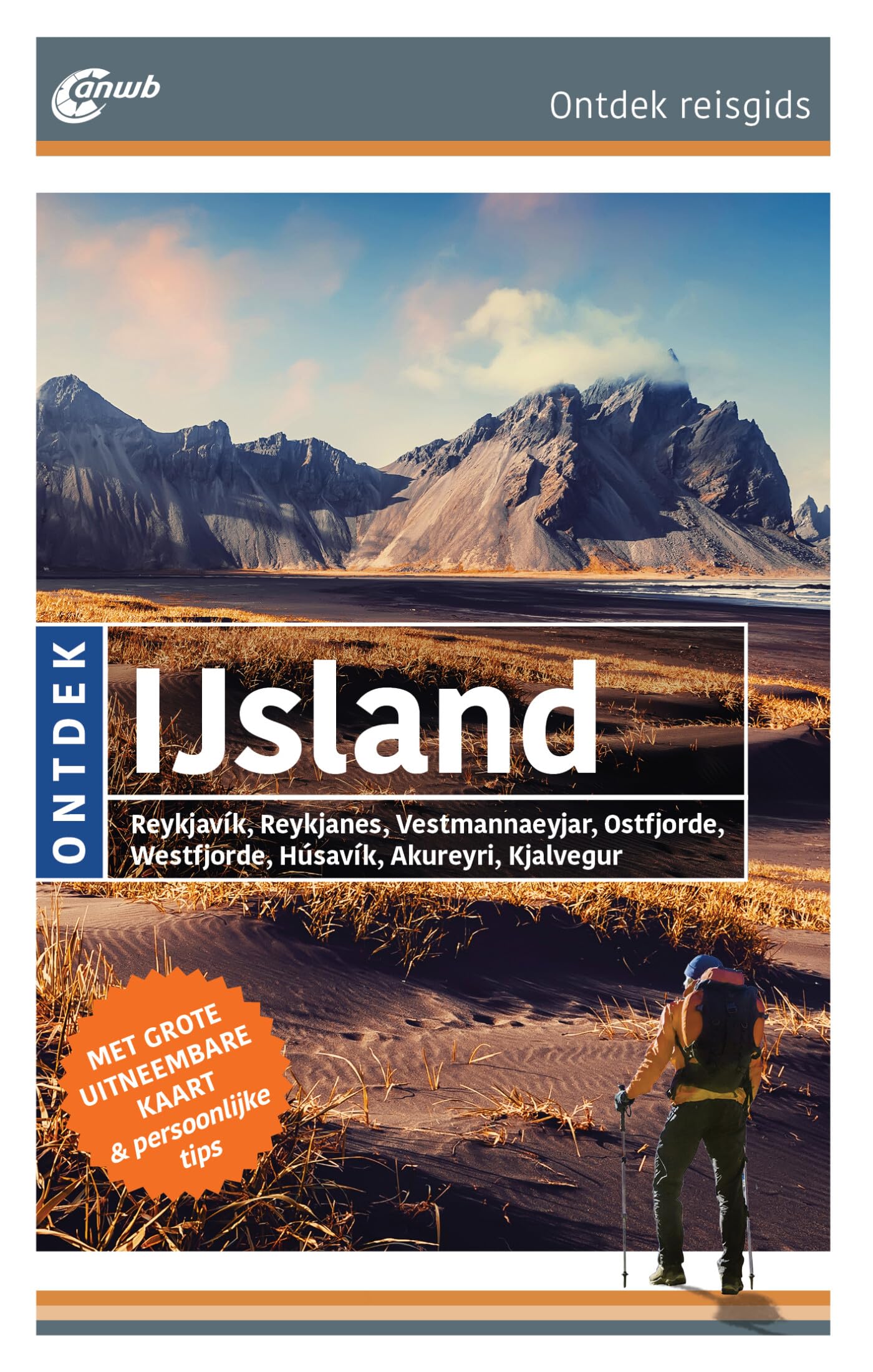 Ontdek IJsland: Reykjavík, Reykjanes, Vestmannaeyjar, Ostfjorde, Westfjorde, Húsavík, Akureyri, Kjalvegur book
