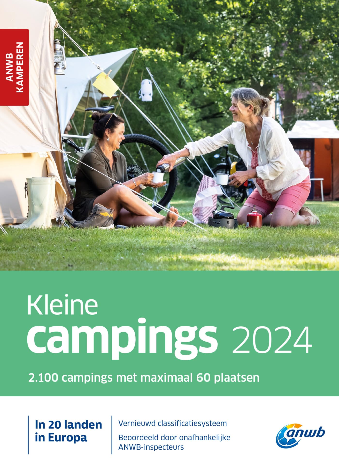 Kleine campings 2024: ruim 2.000 campings met maximaal 60 plaatsen : in 20 landen in Europa book