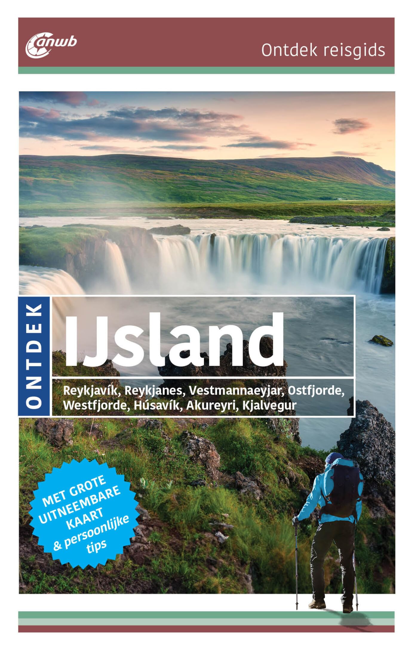 Ontdek IJsland: Reykjavík, Reykjanes, Vestmannaeyjar, Ostfjorde, Westfjorde, Húsavík, Akureyri, Kjalvegur book