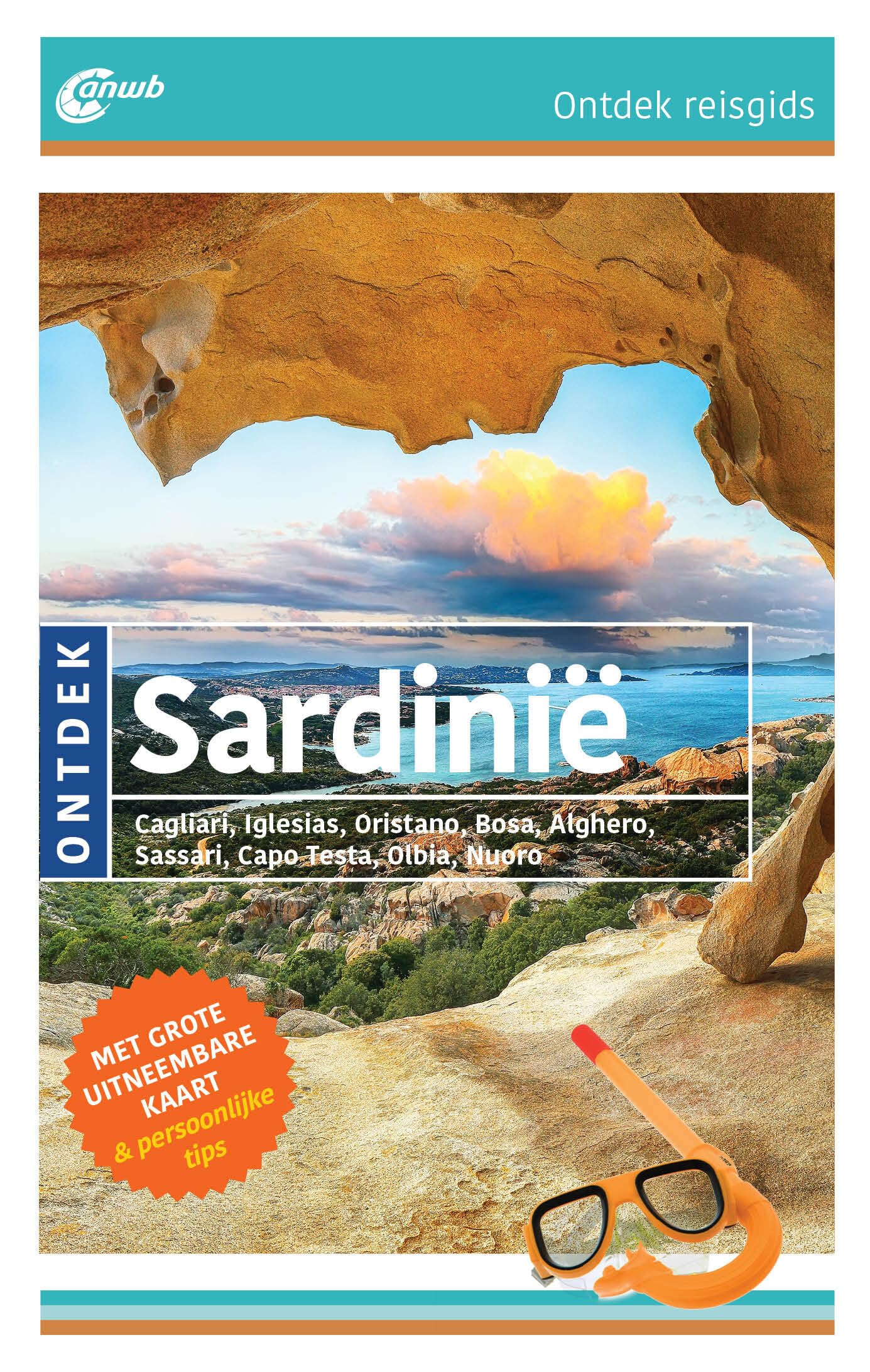 Ontdek Sardinië: Cagliari, Iglesias, Oristano, Bosa, Alghero, Sassari, Capo Testa, Olbia, Nuoro (ANWB ontdek) Leisure, Home & Garden