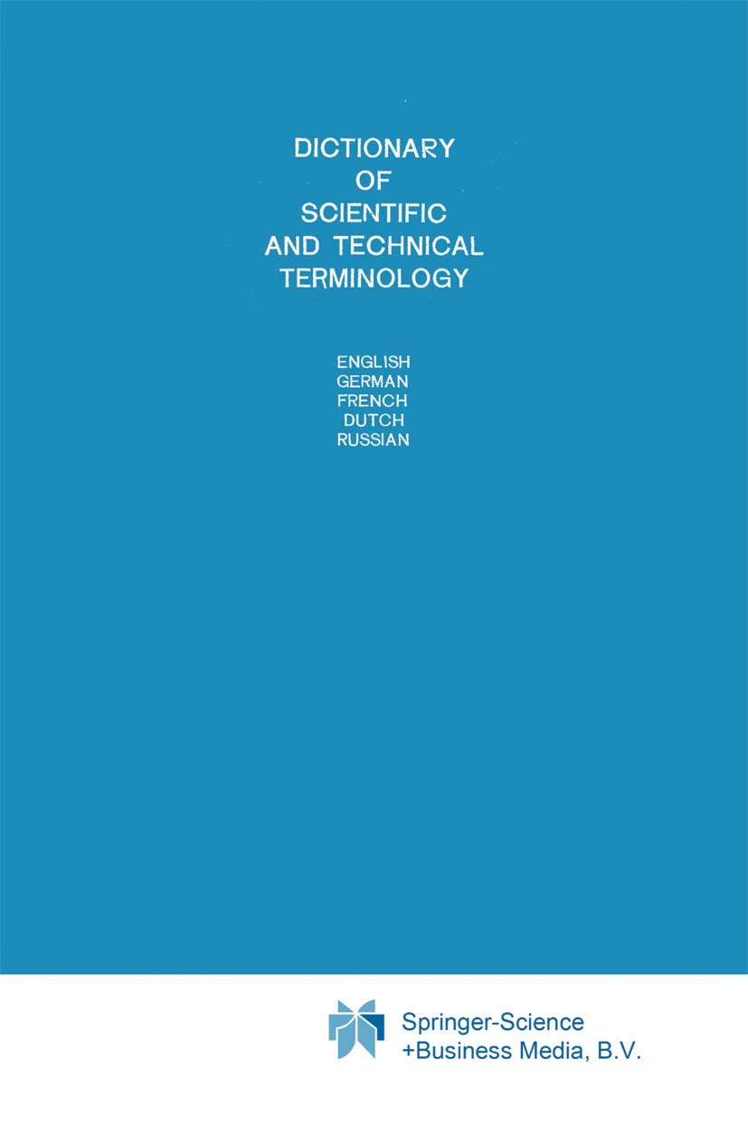 Dictionary of Scientific and Technical Terminology Social Sciences