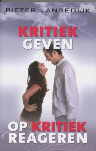 Kritiek geven, op kritiek reageren book