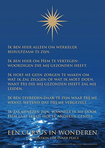 Een cursus in Wonderen: een poster voor focus en inspiratie Religion & Esotericism
