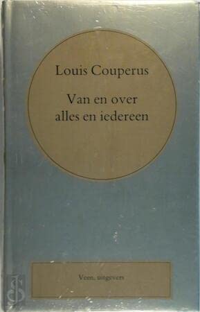 Van over alles (Volledige werken Louis Couperus, 35) Contemporary literature