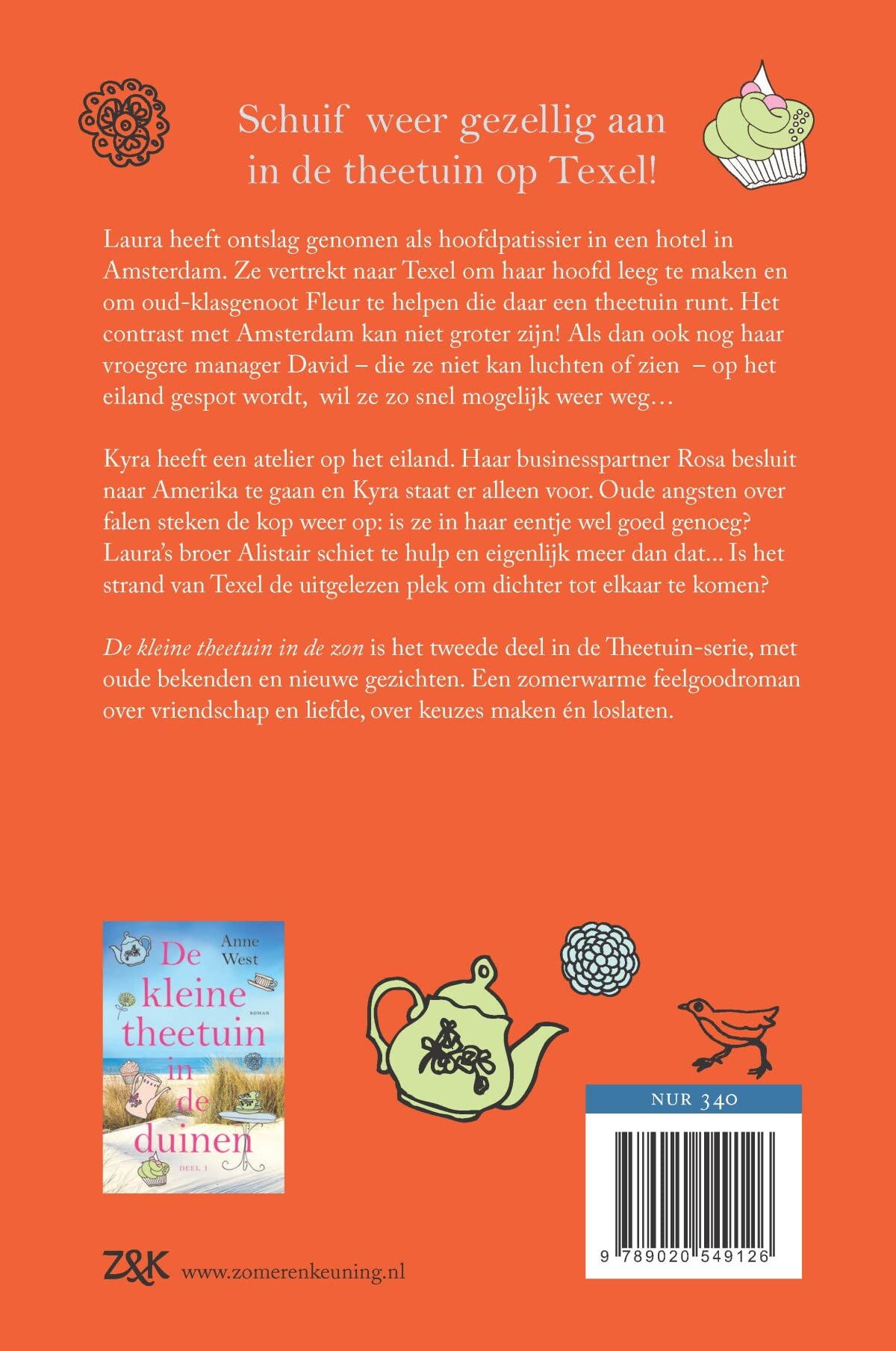 De kleine theetuin in de zon: Deel 2 Theetuin serie (Theetuin-serie, 2) Humour & Satire