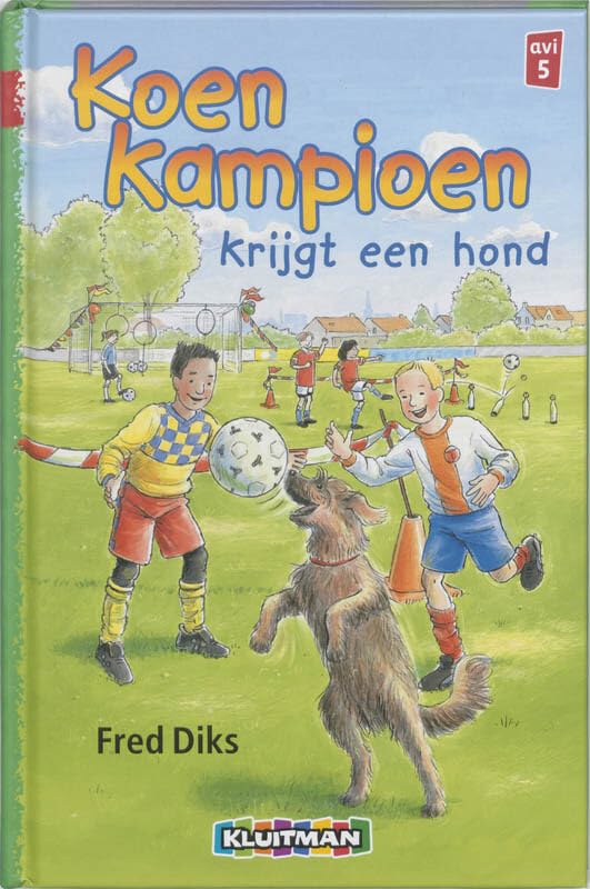 Koen Kampioen krijgt een hond book