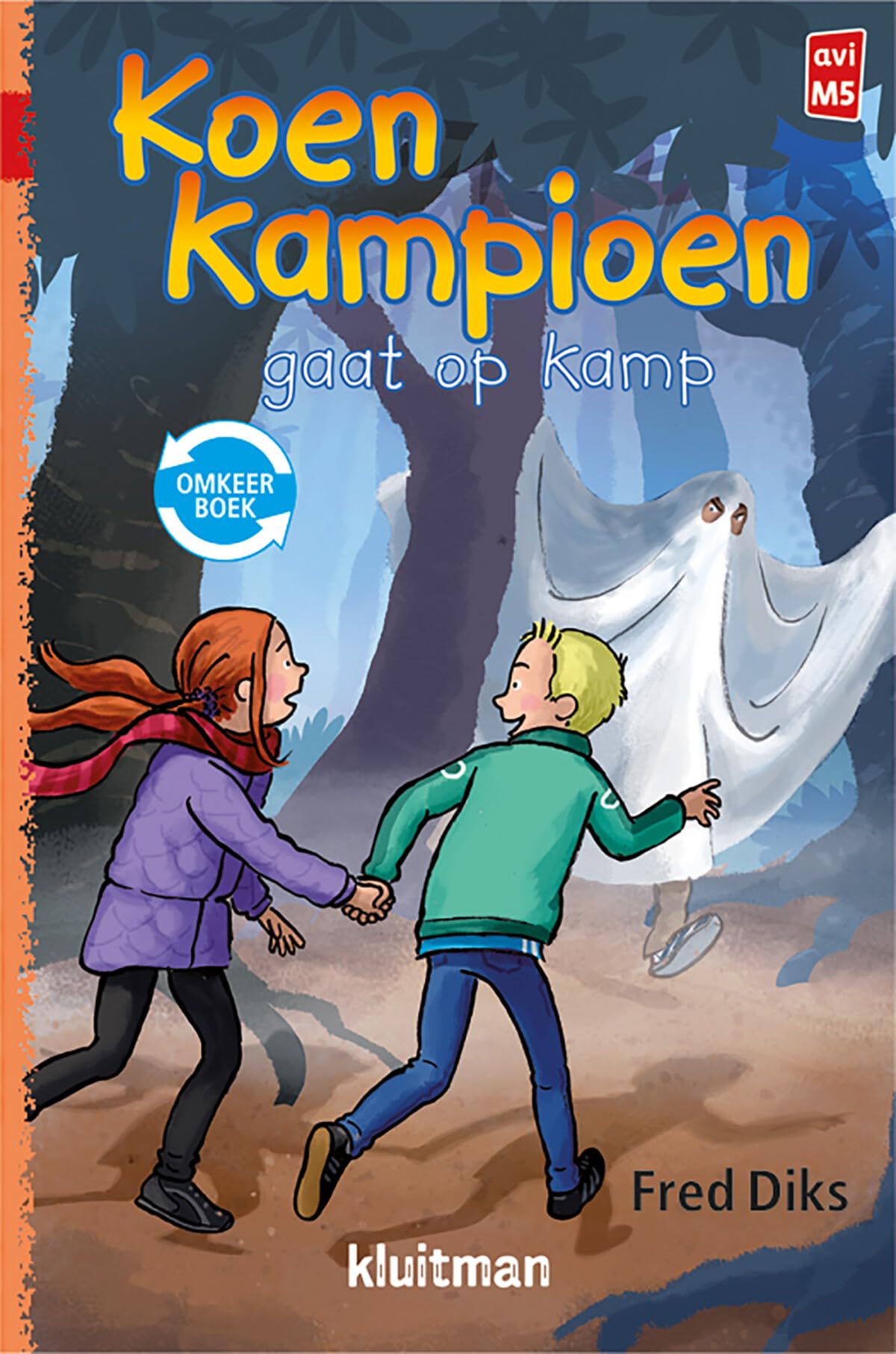 Koen Kampioen omkeerboek-op kamp-in de krant book