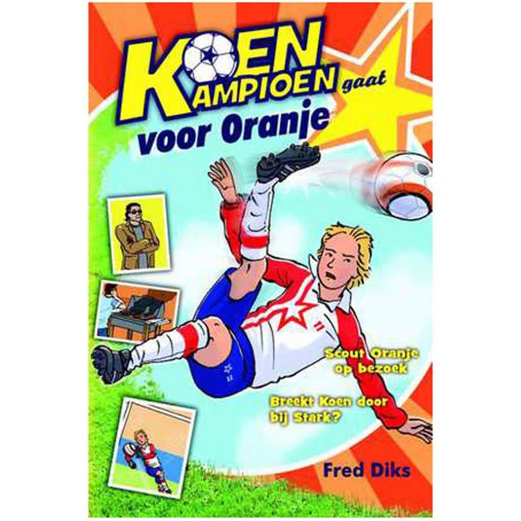 Koen Kampioen gaat voor oranje book
