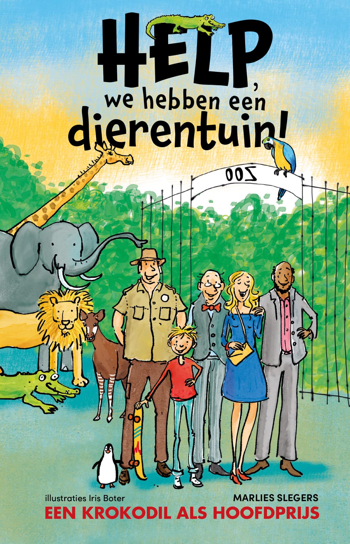 Een krokodil als hoofdprijs book