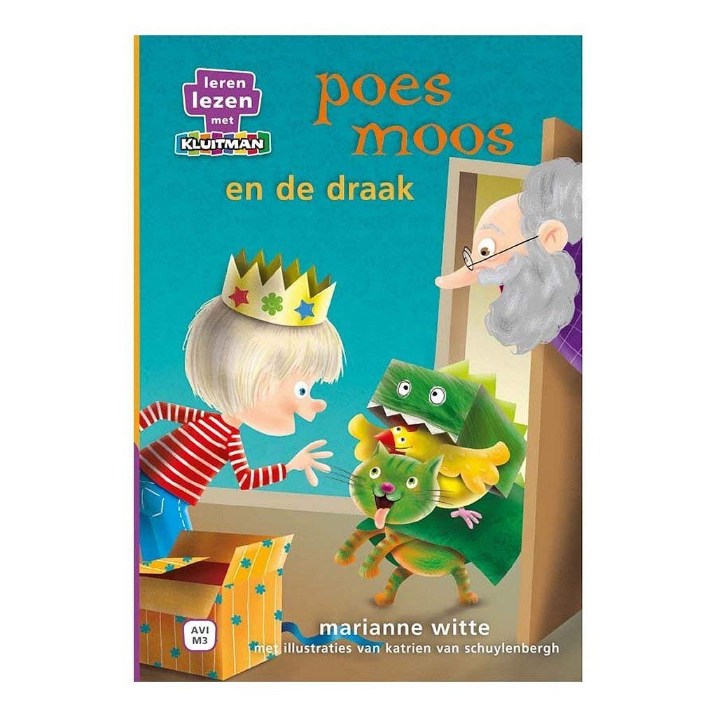 Poes Moos en de draak (Leren lezen met Kluitman) Novels & Short Stories