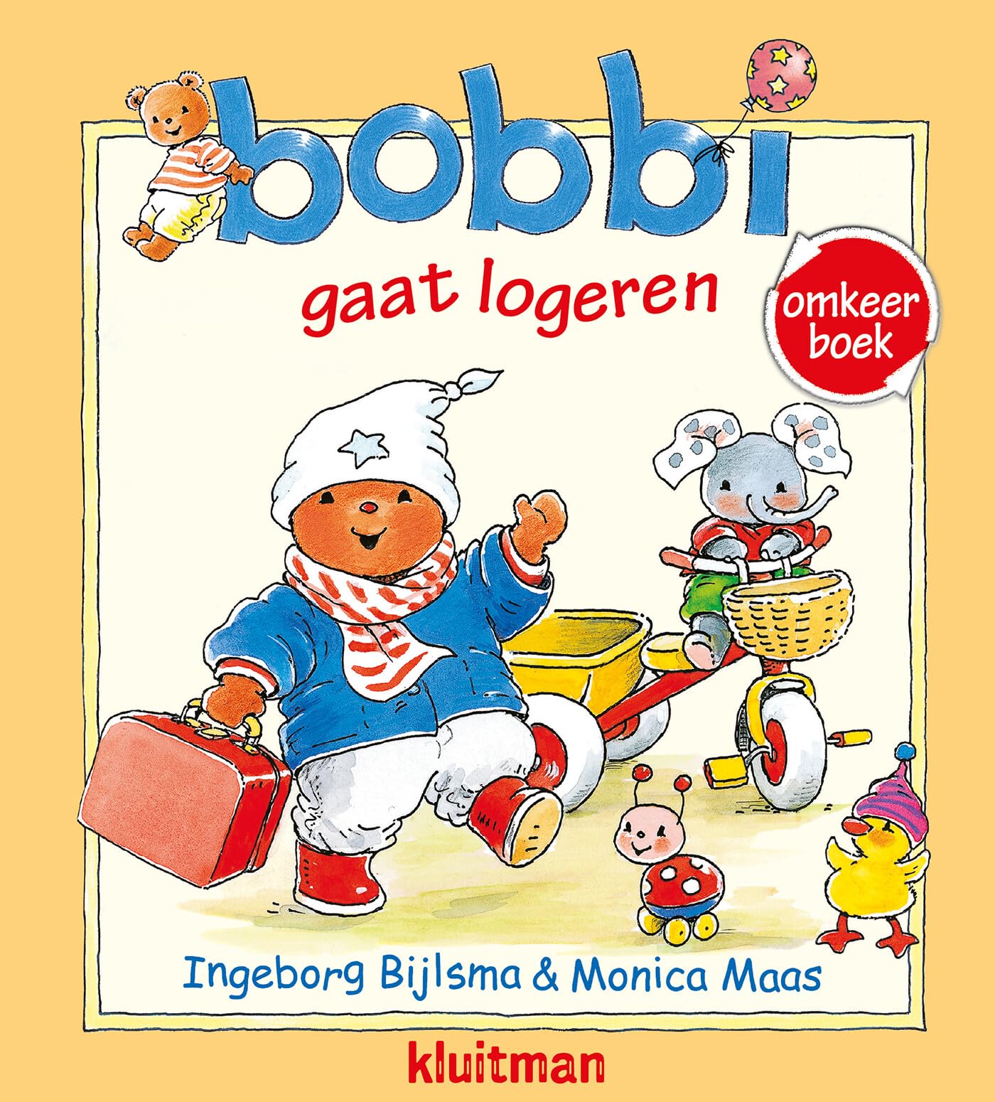 Bobbi gaat logeren ; Bobbi is zijn knuffel kwijt book