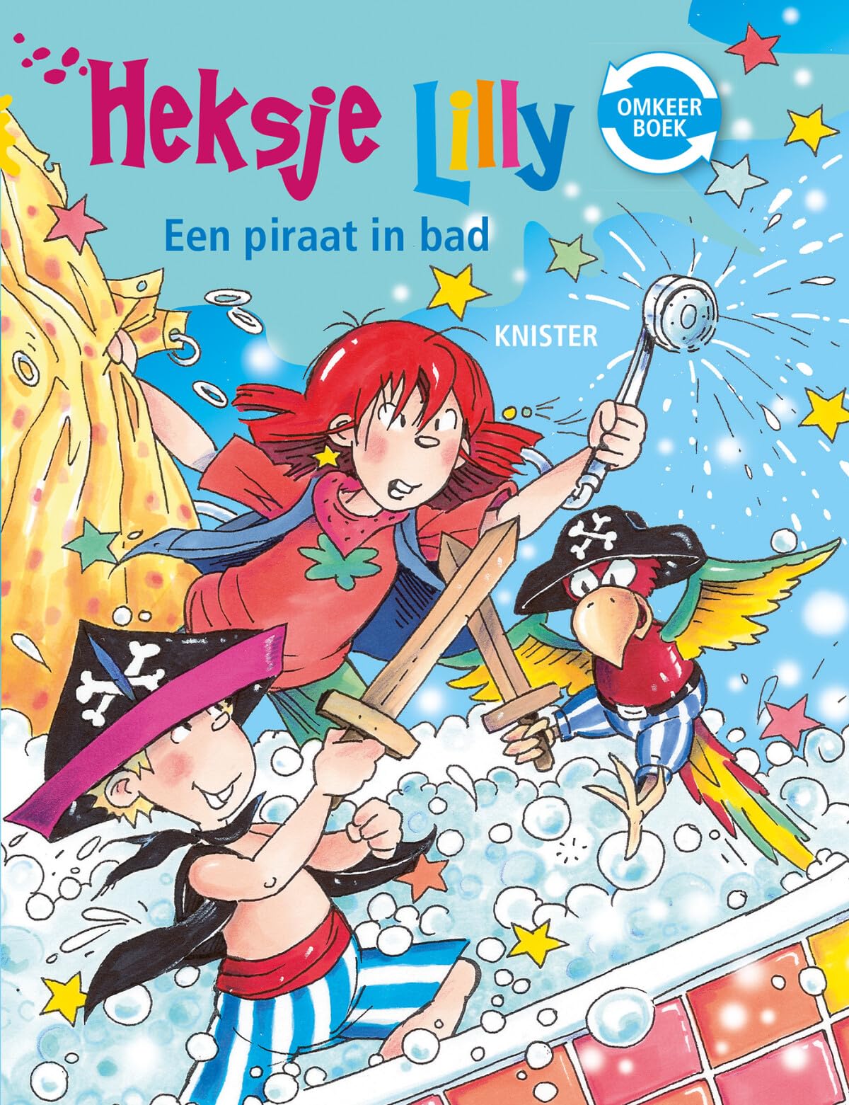 Een piraat in bad ; Heksje Lilly spookt erop los book