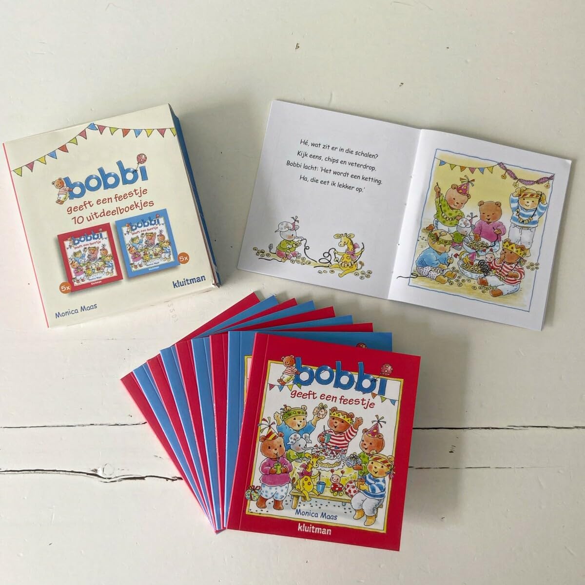 Bobbi geeft een feestje uitdeelboekjes Non-fiction