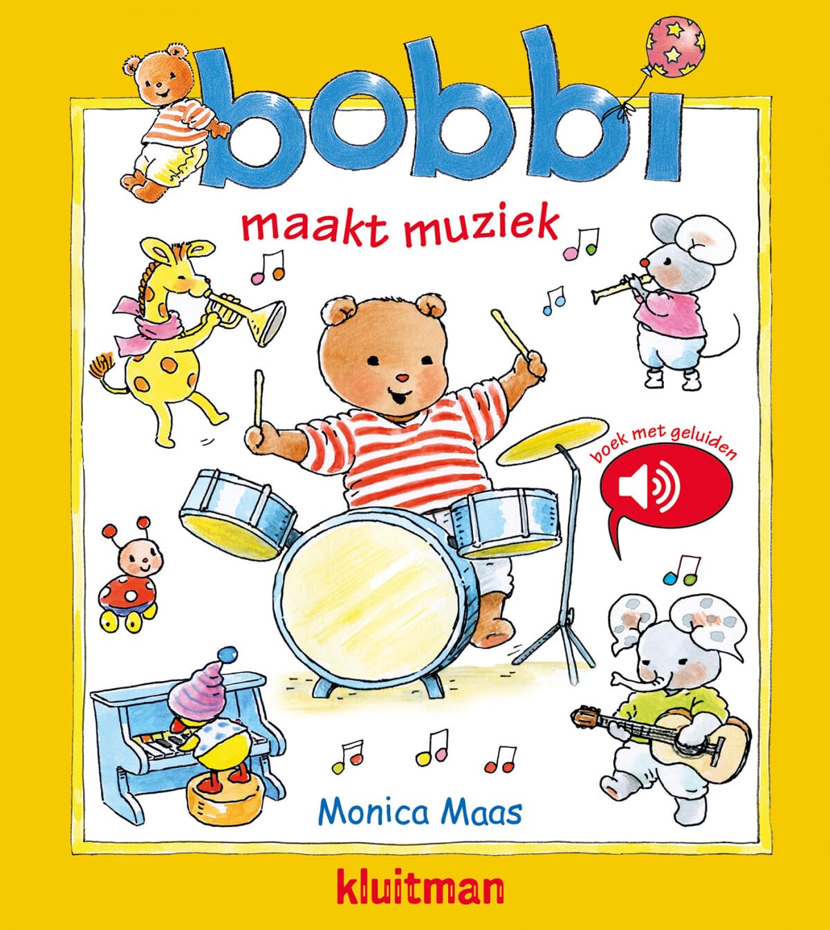 Bobbi maakt muziek - geluidenboek Non-fiction