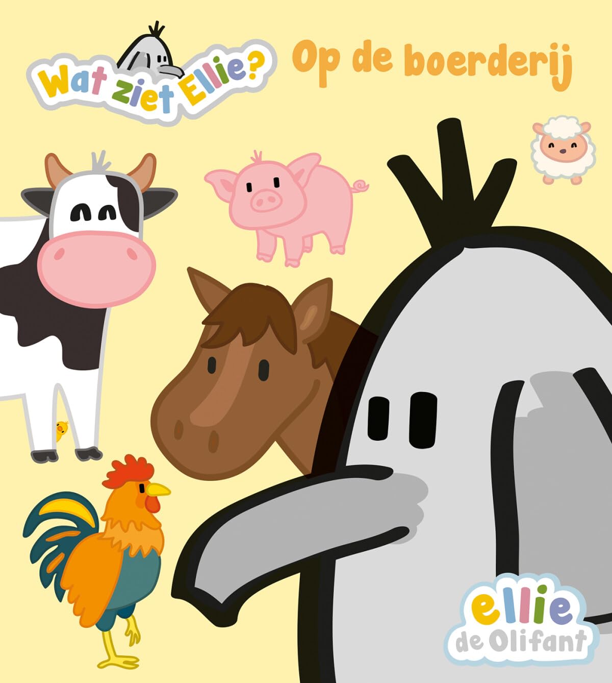 Wat ziet Ellie?: op de boerderij book