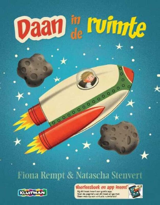 Daan in de ruimte.: voorleesboek en app ineen! book