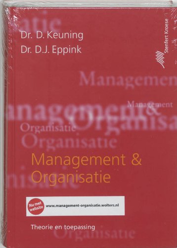 Management & Organisatie: theorie en toepassing book