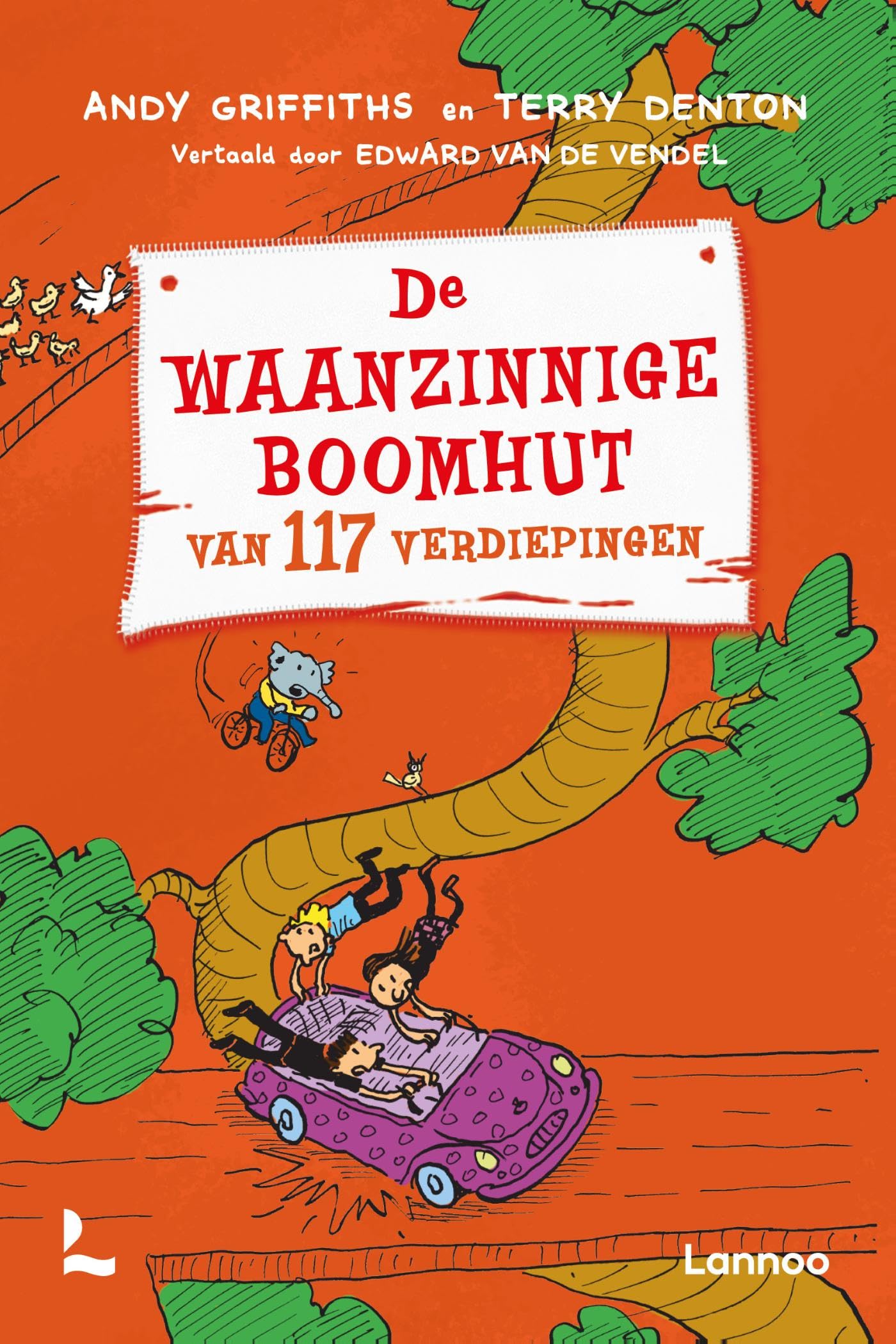 De waanzinnige boomhut van 117 verdiepingen - paperback Novels & Short Stories