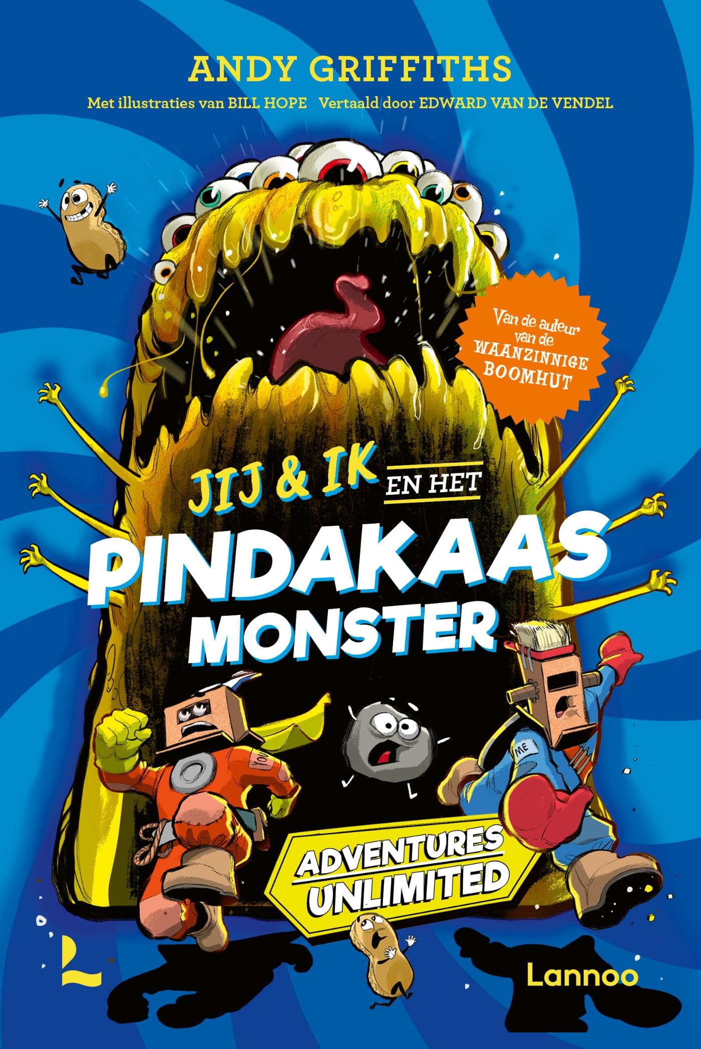 Adventures Unlimited 2 - Jij & ik en het pindakaasmonster Novels & Short Stories