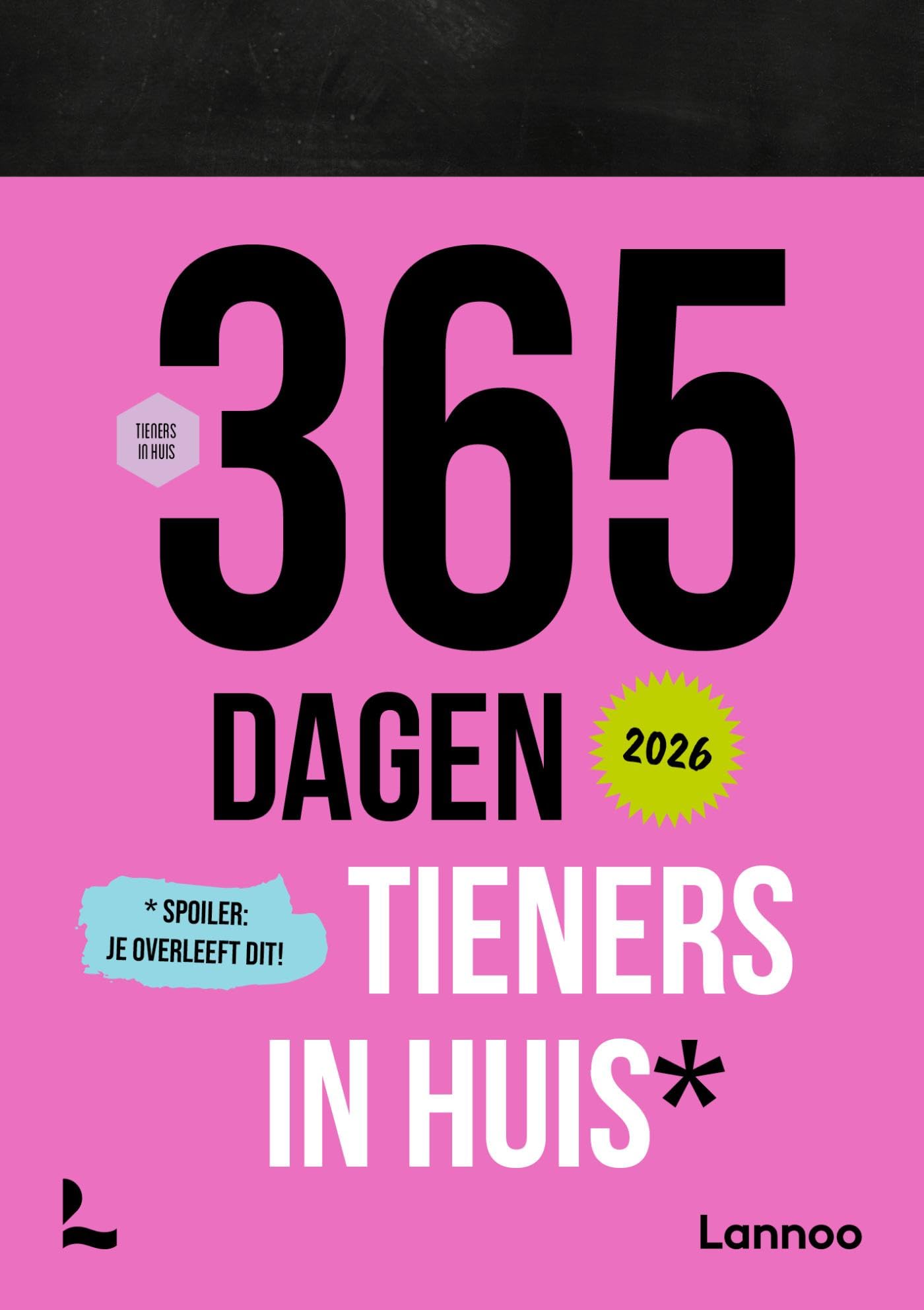 Scheurkalender 365 dagen tieners in huis 2026 book