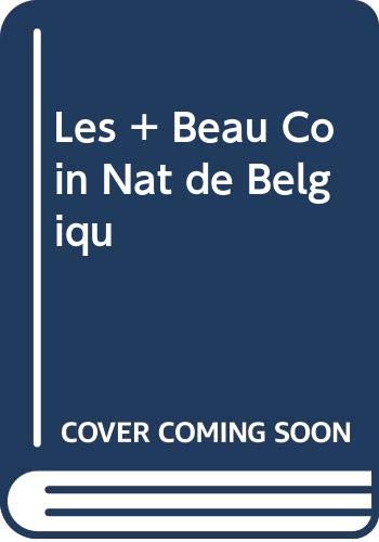 Les plus beaux sites naturels de belgique book