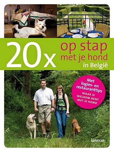 20 x op stap met je hond in België book