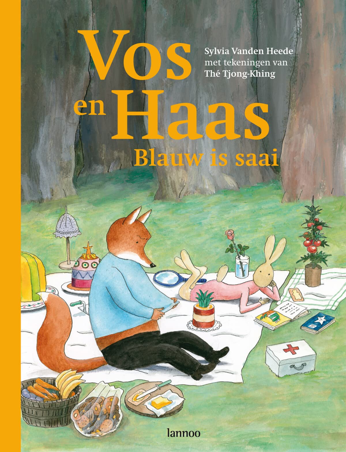 Vos en Haas, blauw is saai Children's books