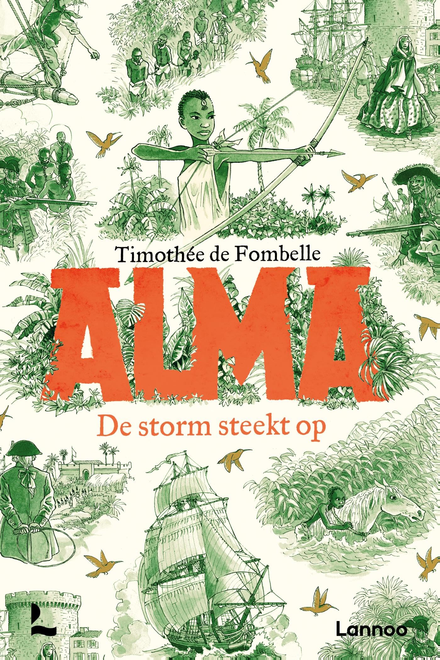 Alma - De storm steekt op book