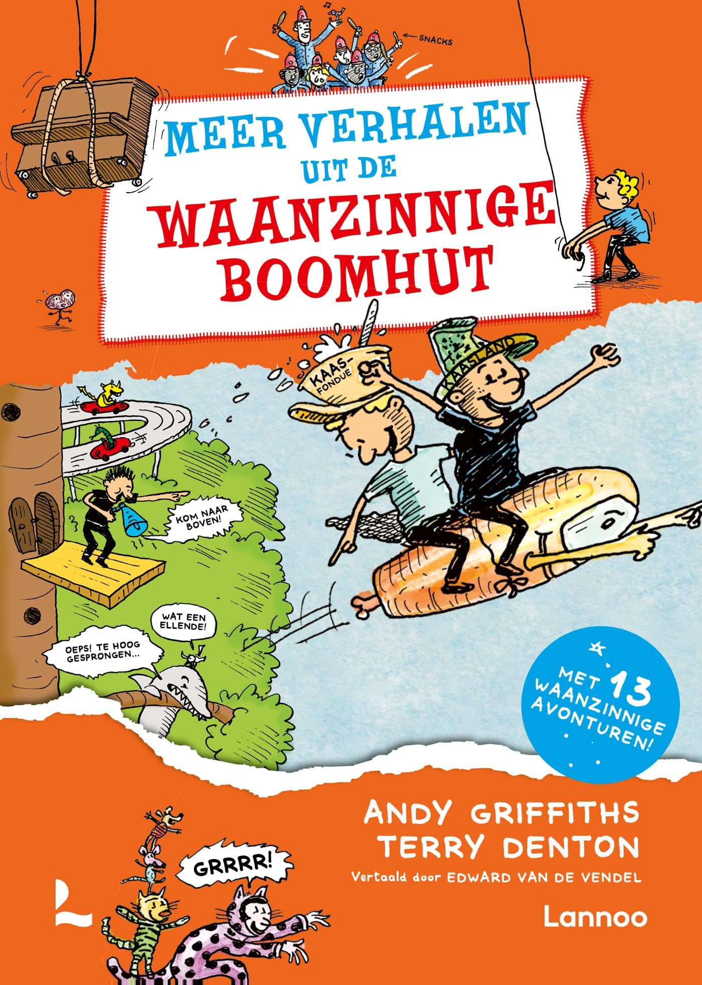 Meer verhalen uit de waanzinnige boomhut: Met 13 waanzinnige avonturen! book