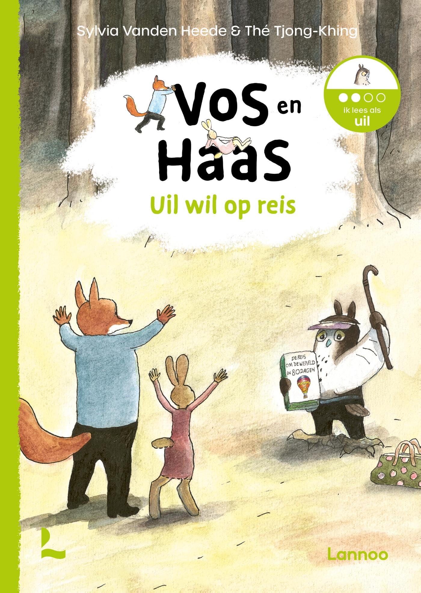 Vos en Haas - uil wil op reis book