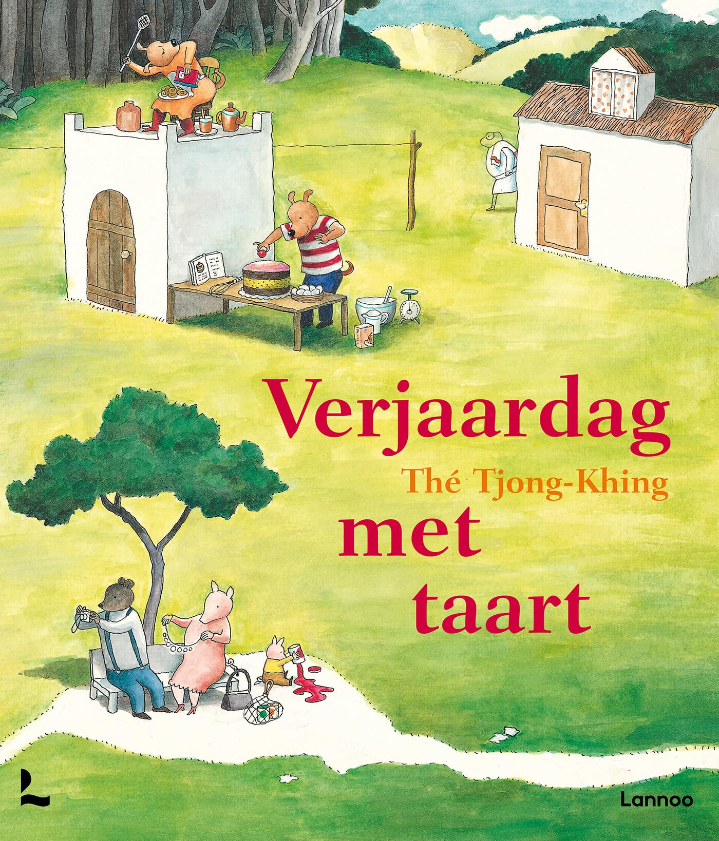 Verjaardag met taart Children's books