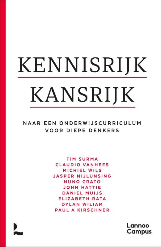 Kennisrijk kansrijk: naar een onderwijscurriculum voor diepe denkers book