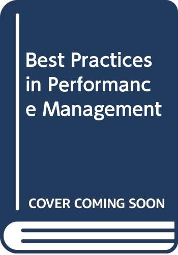 Best Practices in Performance Management: Werkt het dan toch? Business, Finance & Career