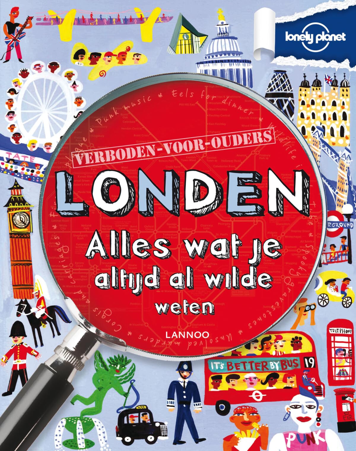 Lonely planet Verboden voor ouders - Londen book