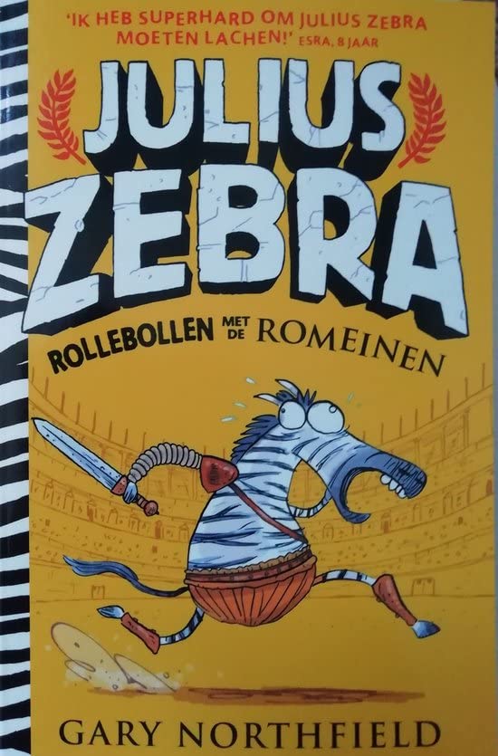 Julius Zebra - 1 Rollebollen met de Romeinen (Special Book&Service 2022) book